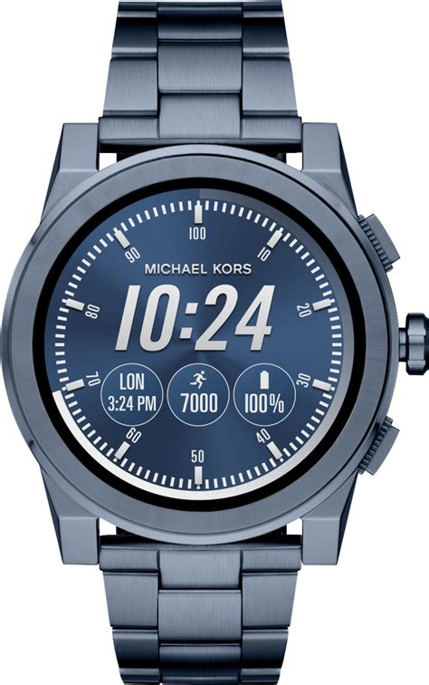 michael kors smartwatch navy|Michael Kors smart watches near me.